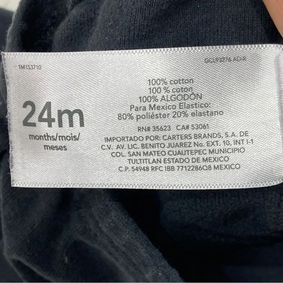 Carter’s brand girl’s boy glow in dark skeleton pajama set size 24 months - Picture 12 of 15